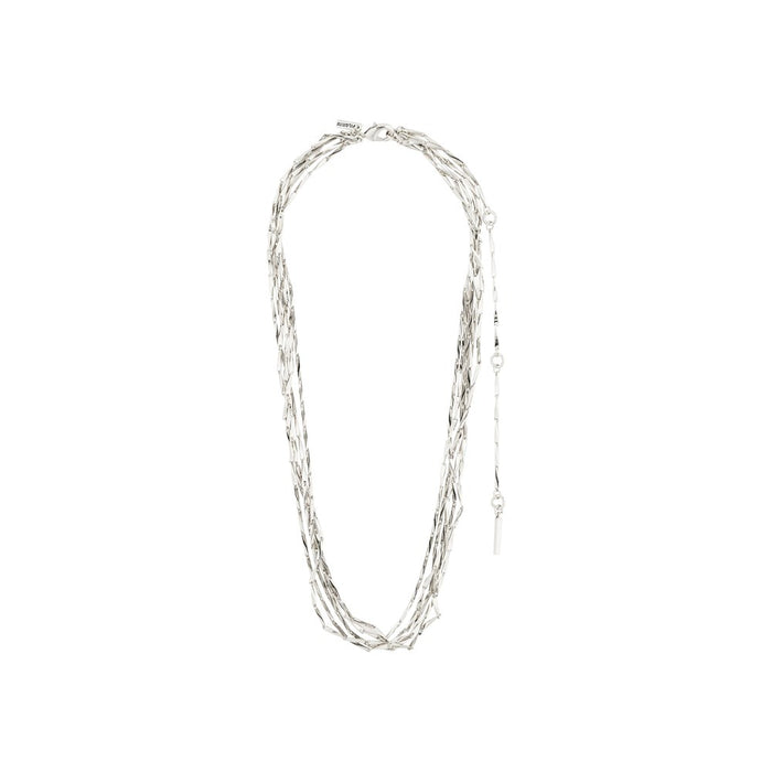 Connect Recycled Necklace - Silver Plated