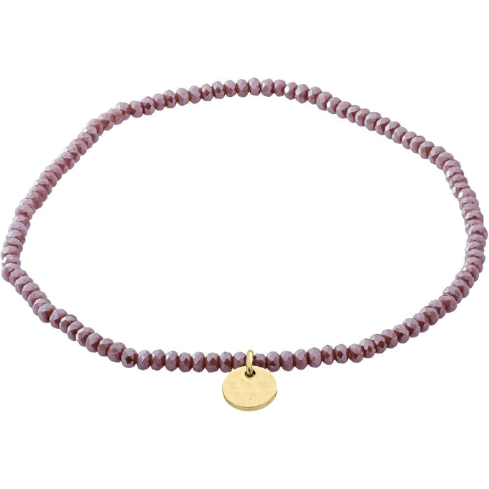 Indie Bracelet - Gold Plated - Purple