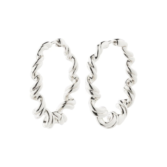 Larisa Earrings - Silver Plated