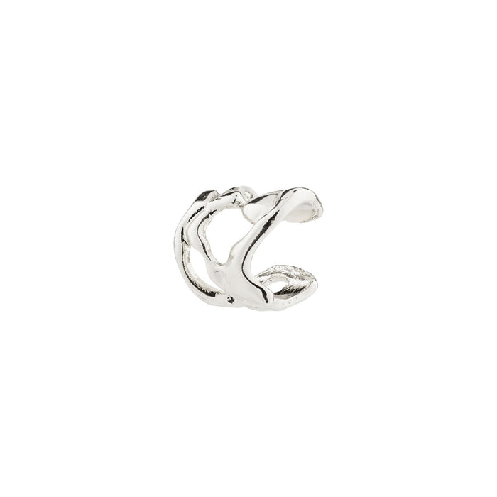 Zena Recycled Ear Cuff - Silver Plated