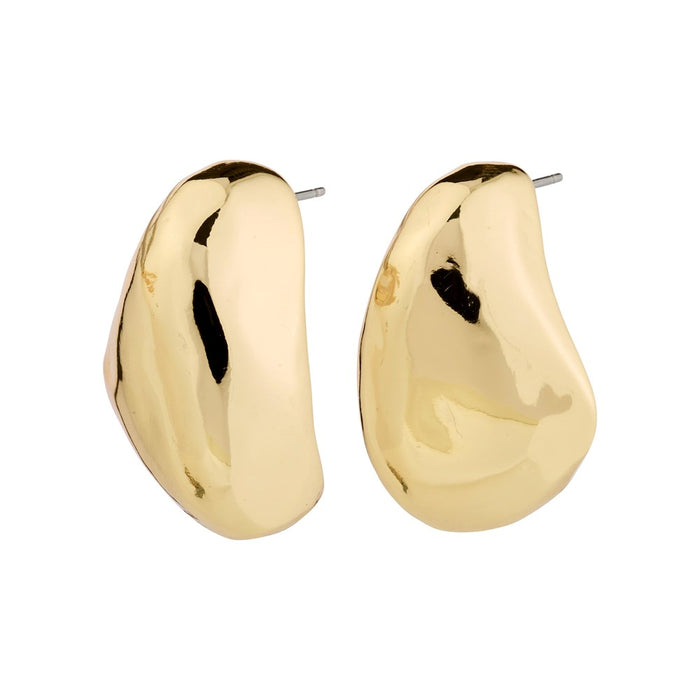 Dune Recycled Earrings - Gold Plated