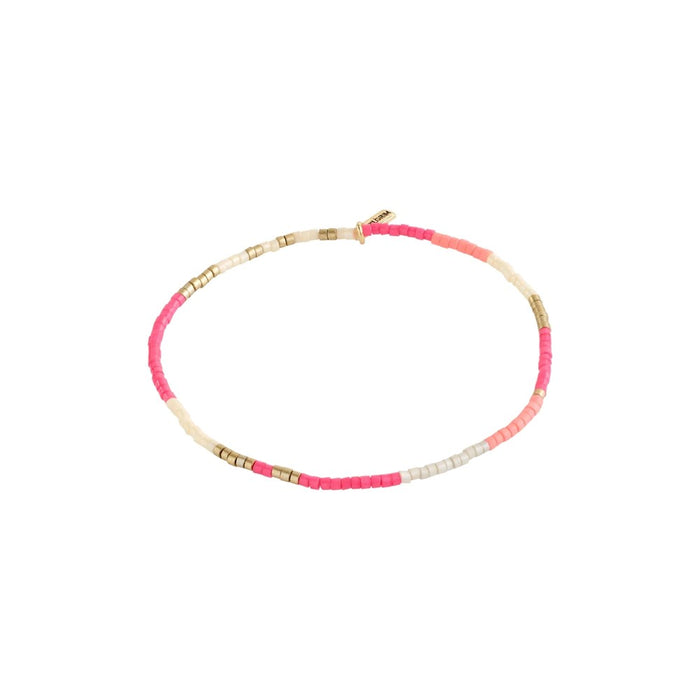 Alison Bracelet Pink - Gold Plated