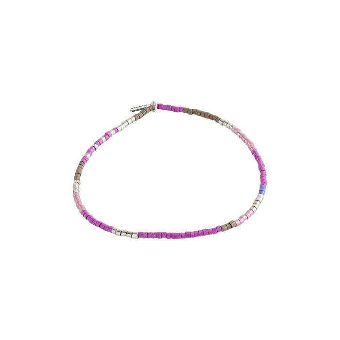 Alison Bracelet Purple - Silver Plated