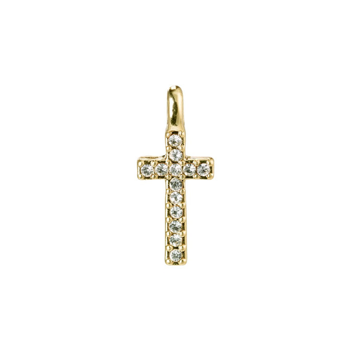 Charms Cross Pendant - Gold Plated