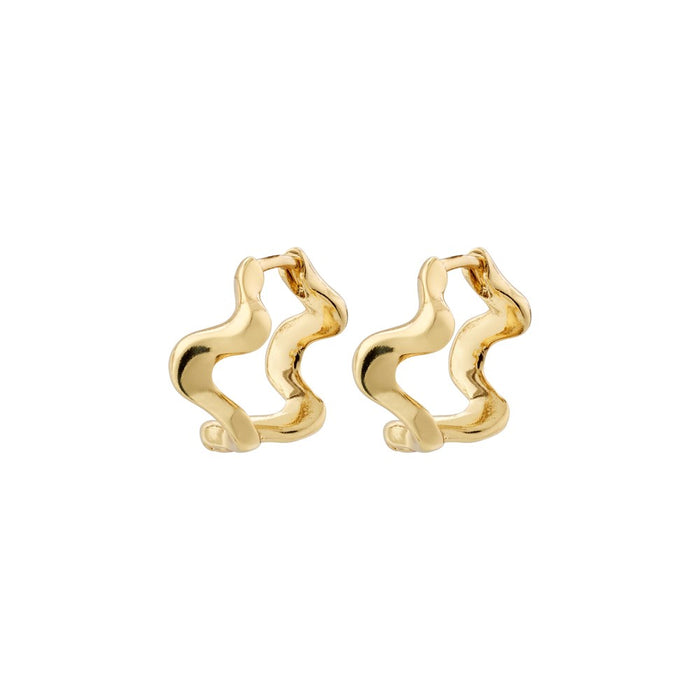 Penelope Recycled Earrings - Gold Plated