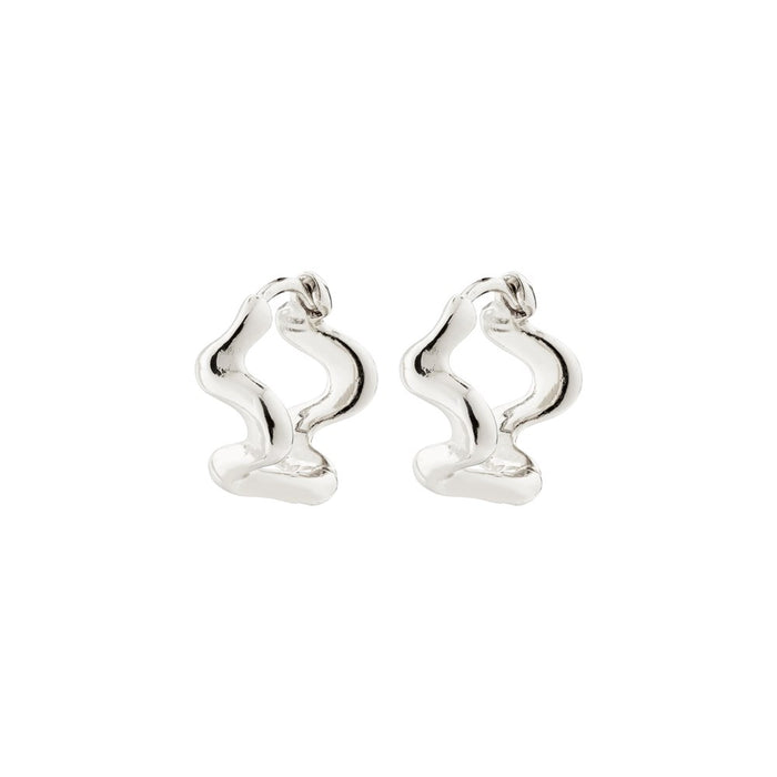 Penelope Recycled Earrings - Silver Plated