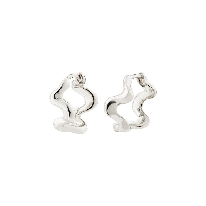 Penelope Recycled Earrings - Silver Plated