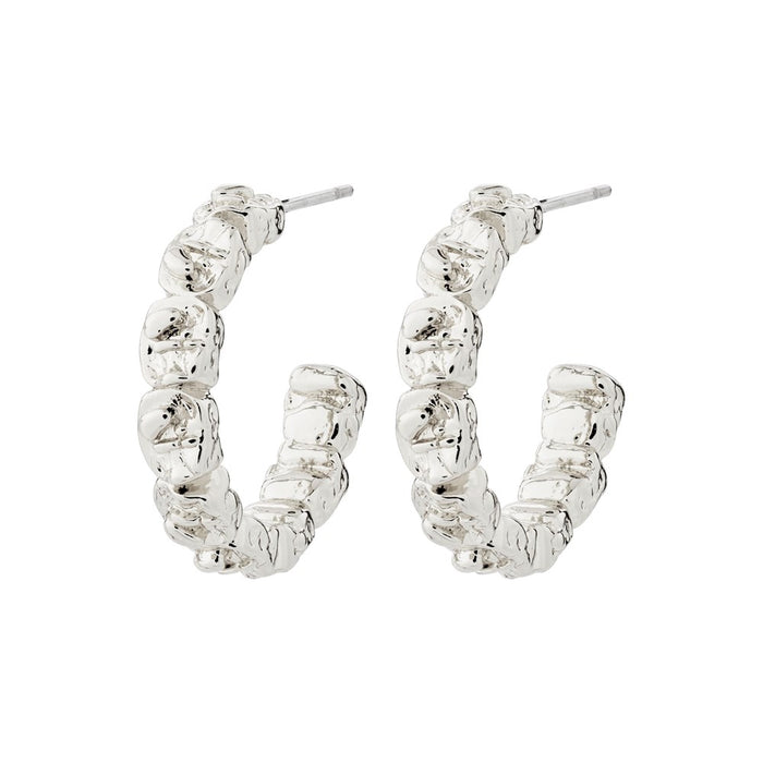 Scottie Recycled Earrings - Silver Plated