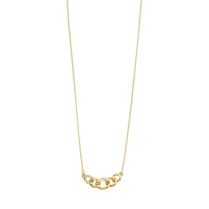 Wrenley Recycled Necklace - Gold Plated