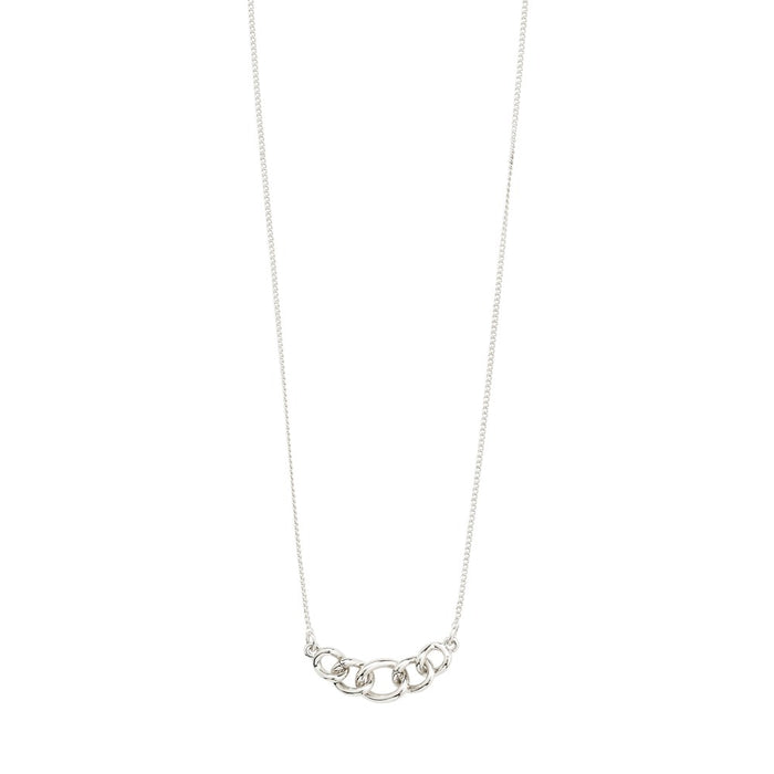 Wrenley Recycled Necklace - Silver Plated