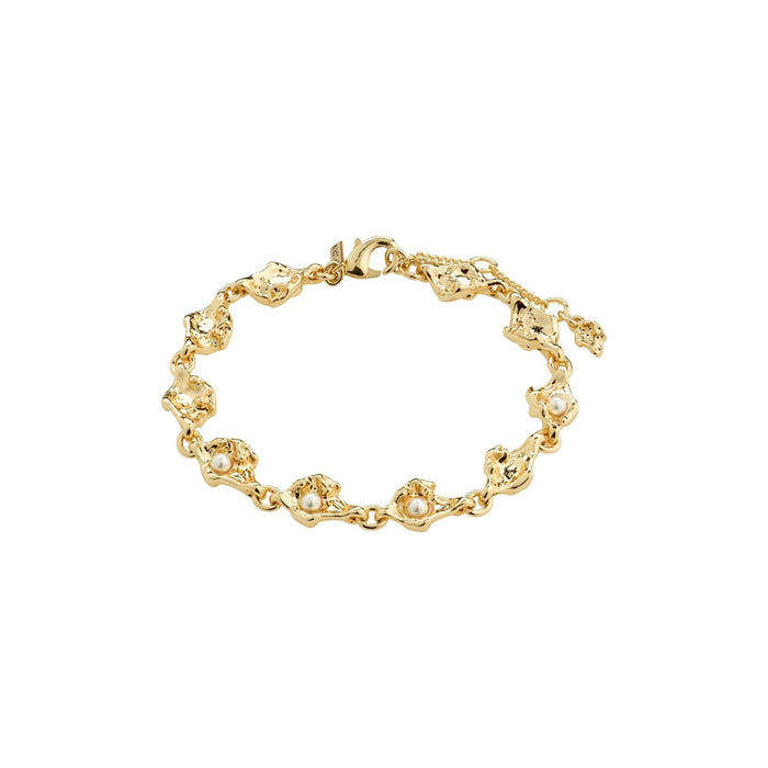 Inaya Recycled Bracelet - Gold Plated