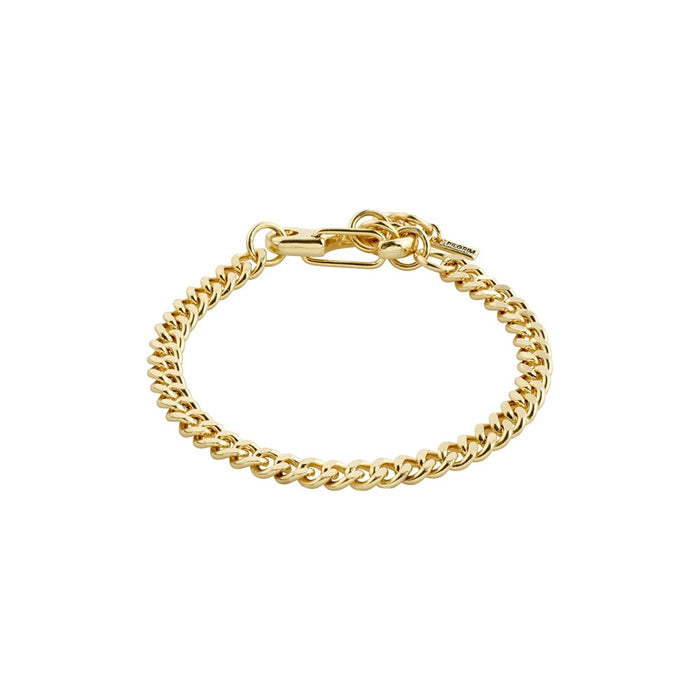 Hopeful Curb Chain Bracelet - Gold Plated