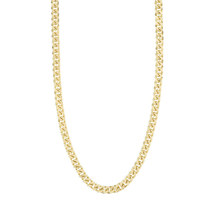 Heat Recycled Chain Necklace - Gold Plated