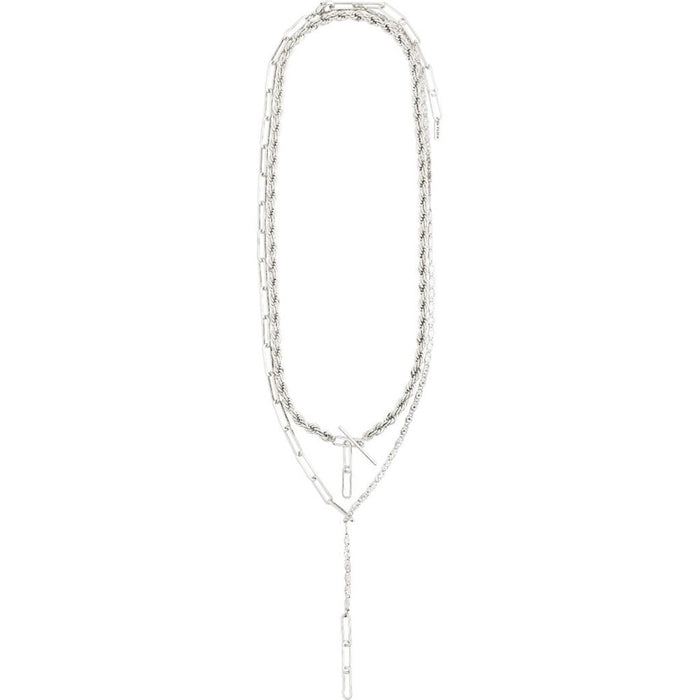 Simplicity Necklace - Silver Plated