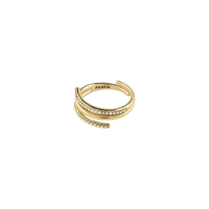 Serenity Ring - Gold Plated - Crystal