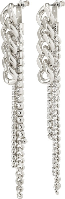 Radiance Earrings - Crystal - Silver Plated