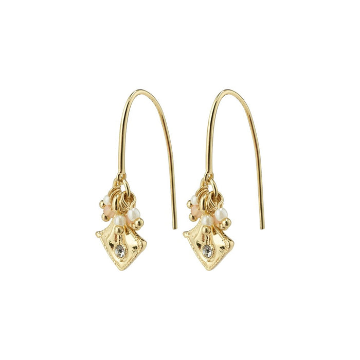 Nomad  Earrings - Gold Plated Crystal