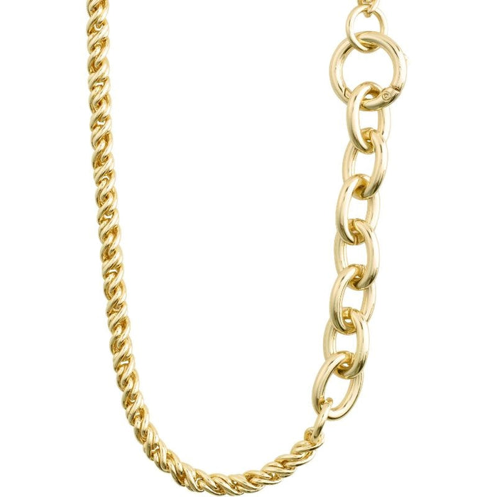 Learn Recycled Braided-Chain Necklace - Gold Plated