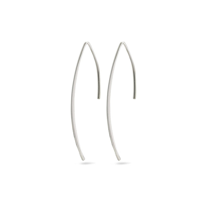 Agatha Pi Earrings - Silver Plated