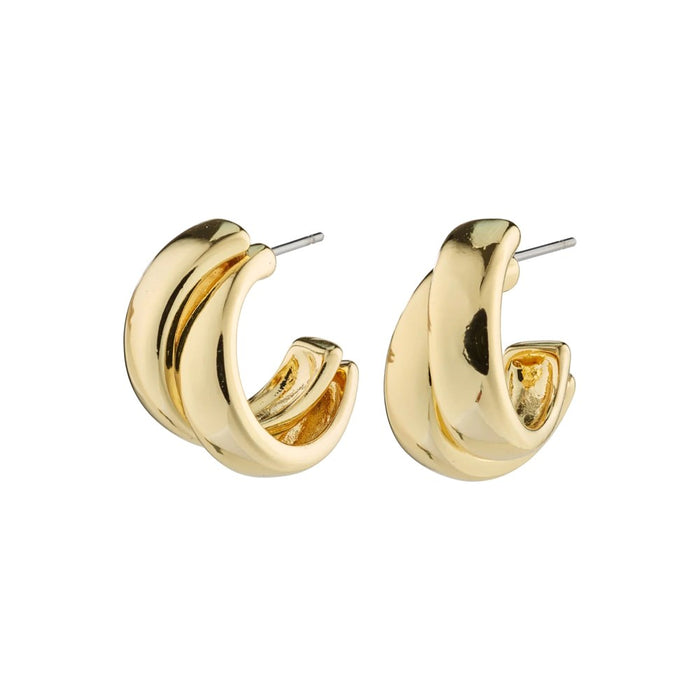 Orit Recycled Earrings - Gold Plated