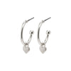 Sophia Pi Earrings - Silver Plated