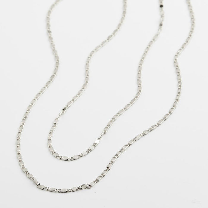 Parisa Necklace - Silver Plated