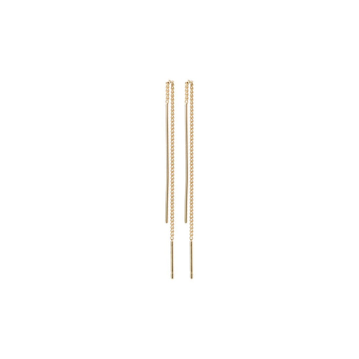 Tahoe Pi Earrings - Bar - Gold Plated