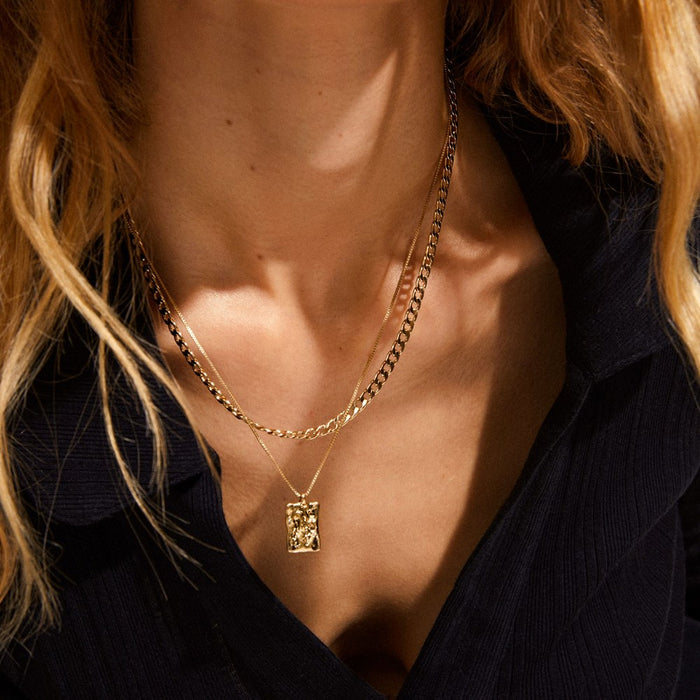 Bathilda Necklace - Gold Plated