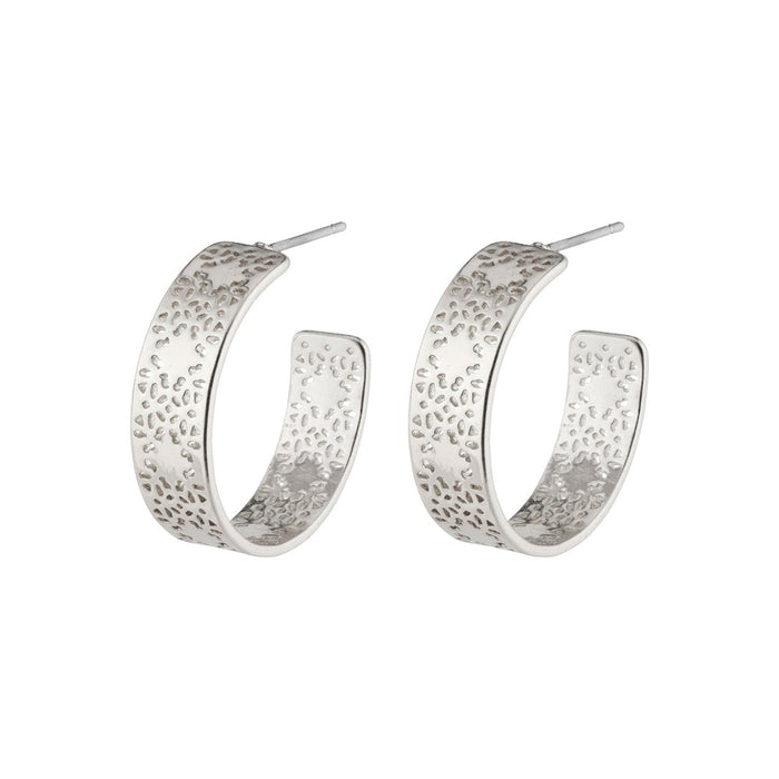 Carol Earrings - Silver Plated