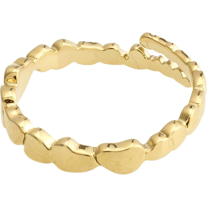 Lulu Recycled Stack Ring - Gold Plated