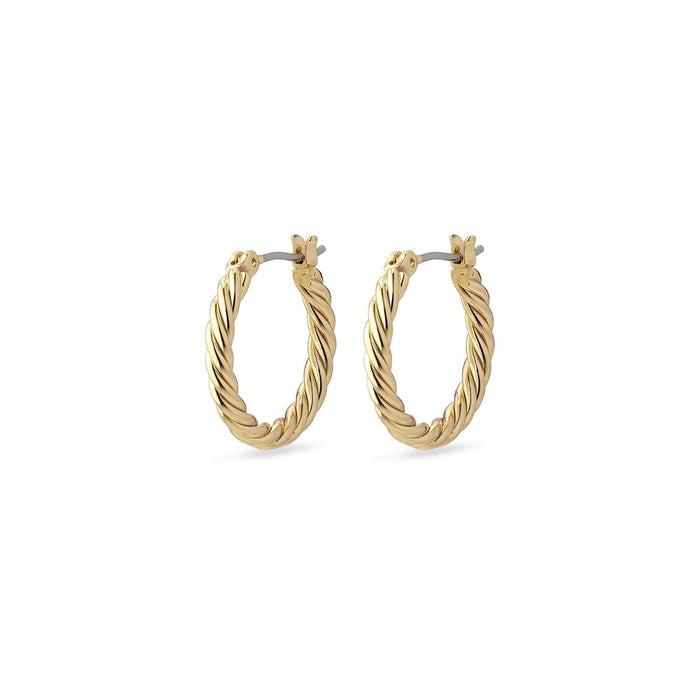 Cece Pi Hoops - Gold Plated