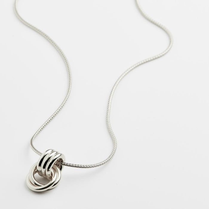 Doris Necklace - Silver Plated