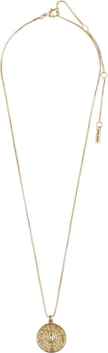 Fia Necklace - Gold Plated - Crystal