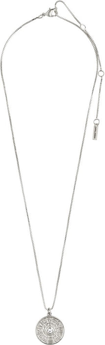 Fia Necklace - Silver Plated - Crystal