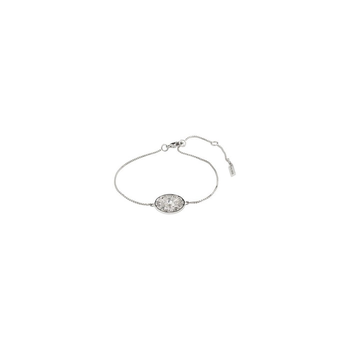 Fia Bracelet - Silver Plated - Crystal