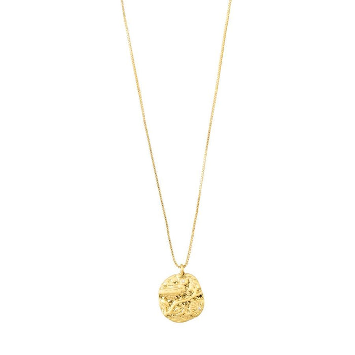 Blair Necklace - Gold Plated Crystal