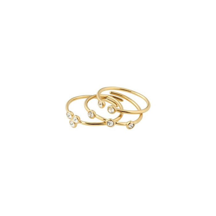 Kamari Ring - Gold Plated Crystal