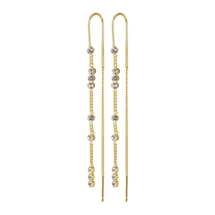 Kamari Earrings - Gold Plated Crystal