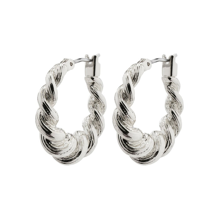 Eileen Earrings - Silver Plated