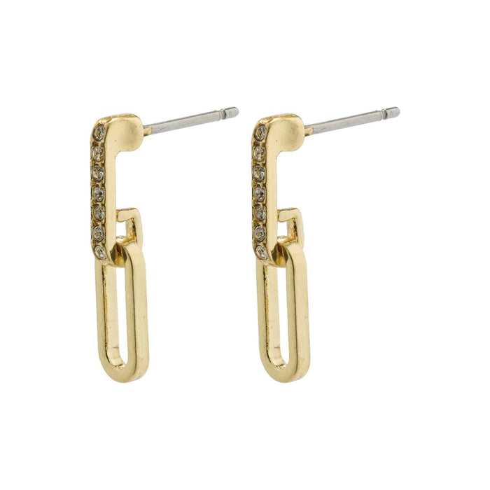 Elise Earrings - Gold Plated Crystal